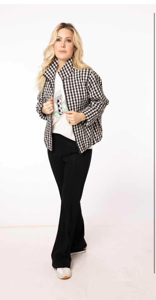 CHECKERED JACKET