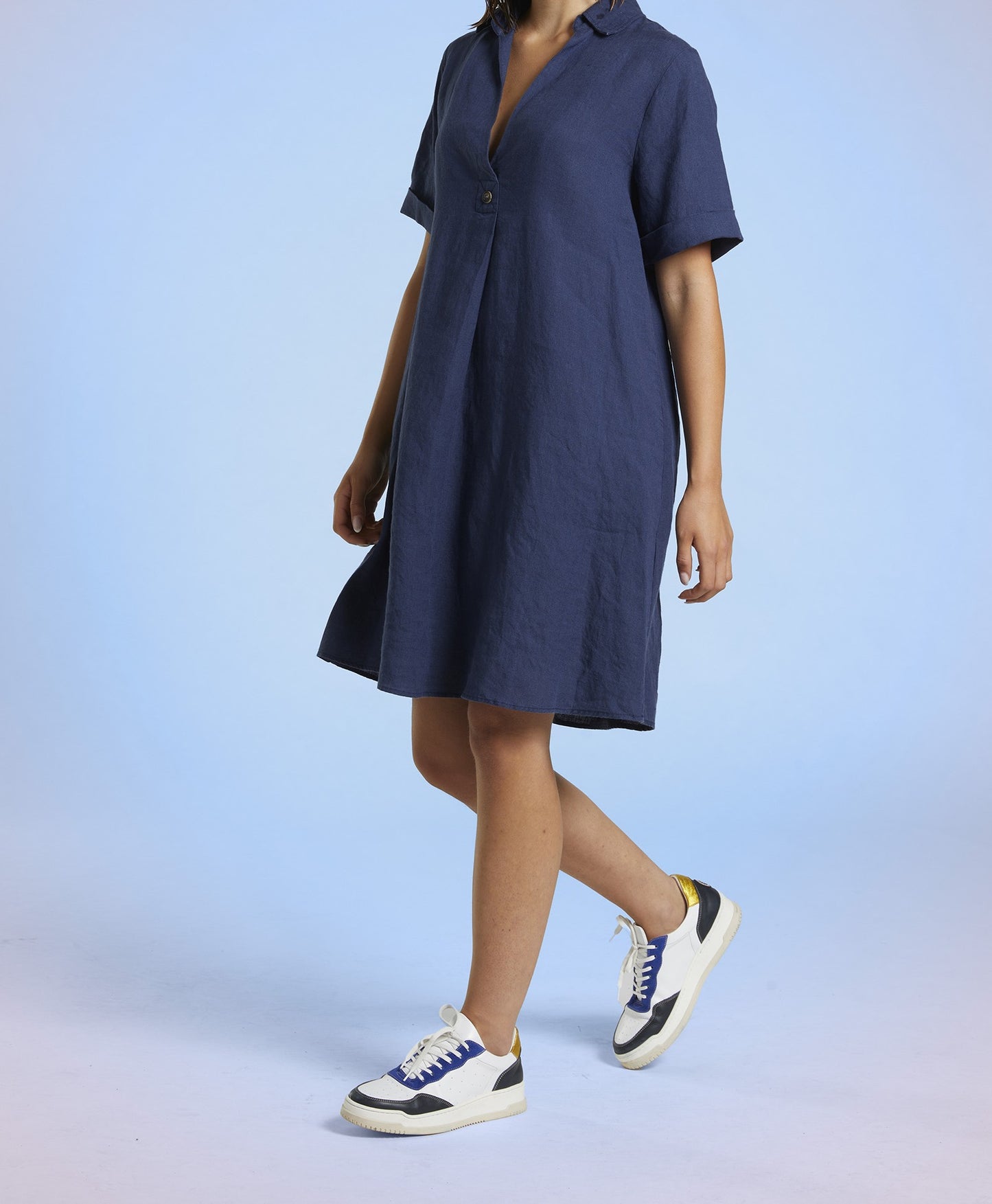LINEN DRESS