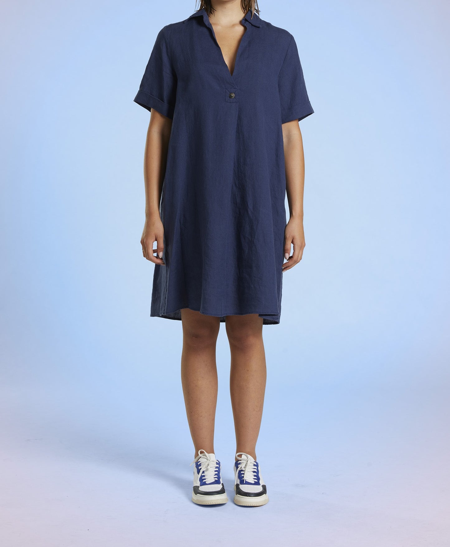 LINEN DRESS