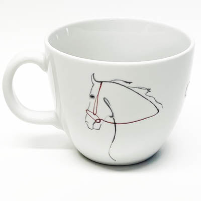 JUMBO EQUESTRIAN MUG