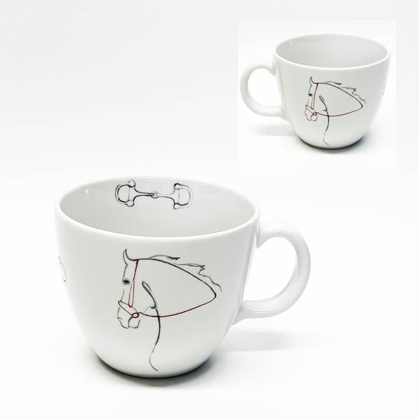 JUMBO EQUESTRIAN MUG